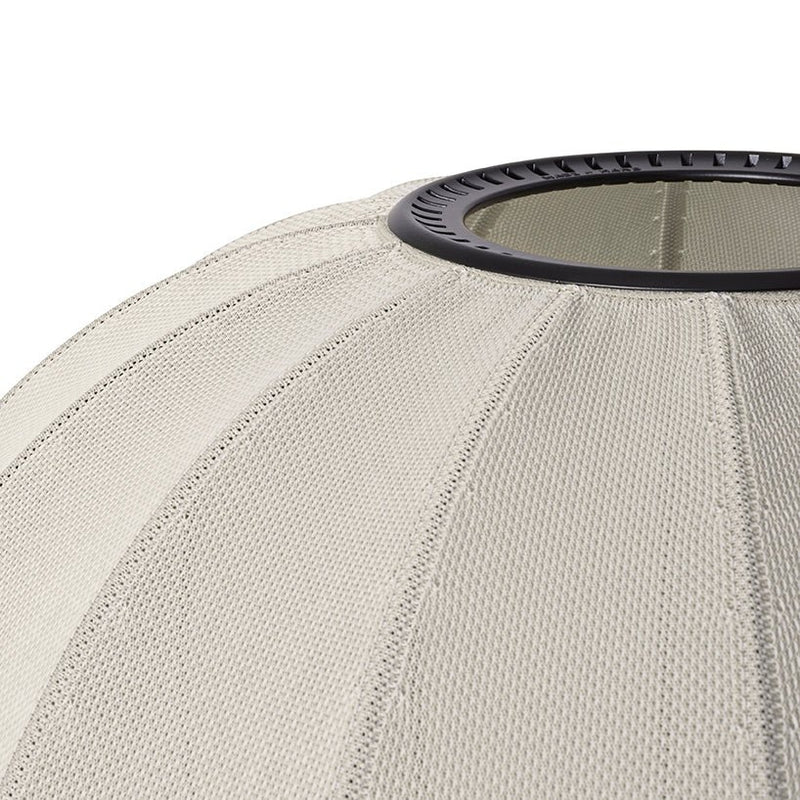 Knit - Wit Oval Ceiling/Wall Light - Made by Hand Pendants - 45 - Black - HORNE