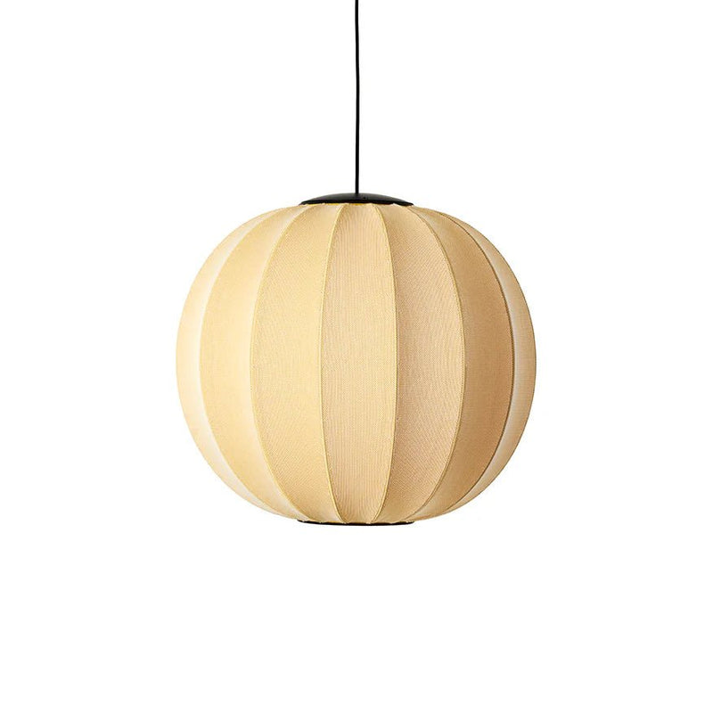 Knit Wit Pendant LED - Made by Hand Pendants - 45 - Black - HORNE