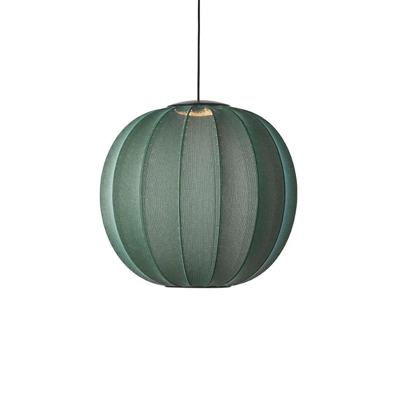 Knit Wit Pendant LED - Made by Hand Pendants - 45 - Black - HORNE