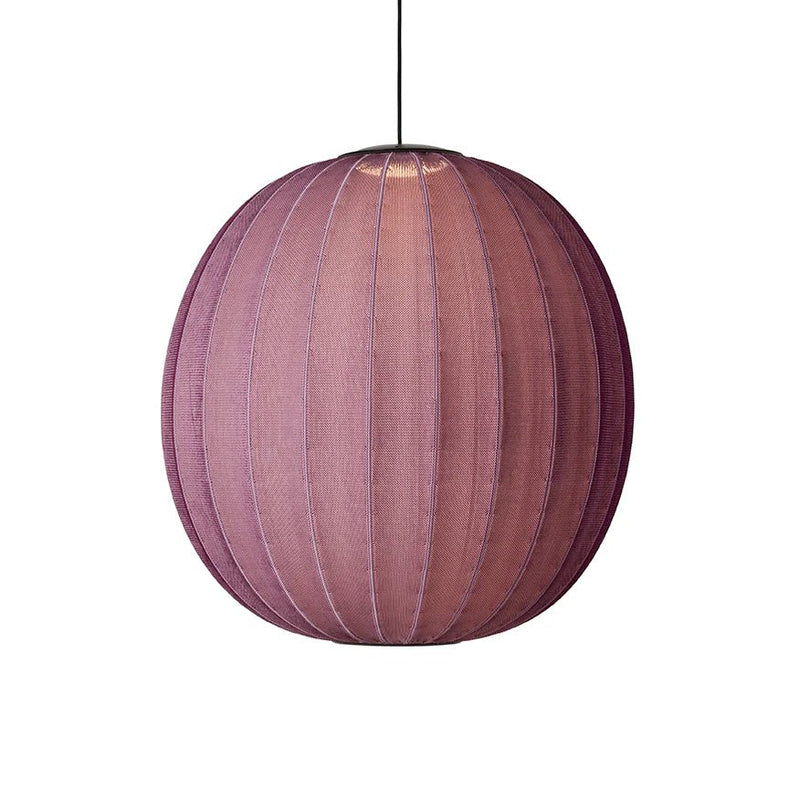 Knit Wit Pendant LED - Made by Hand Pendants - 45 - Black - HORNE