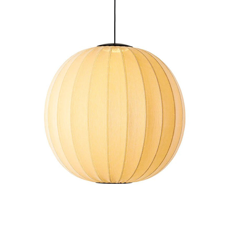 Knit Wit Pendant LED - Made by Hand Pendants - 45 - Black - HORNE