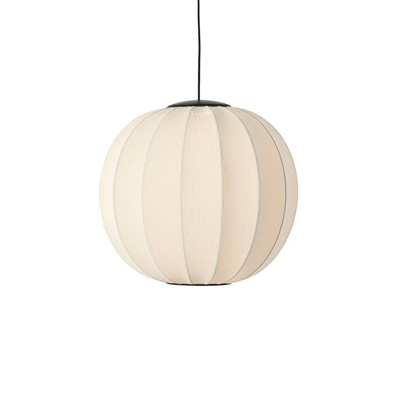 Knit Wit Pendant LED - Made by Hand Pendants - 45 - Black - HORNE