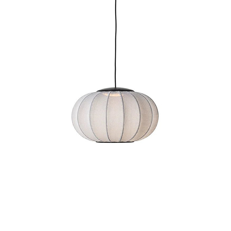 Knit Wit Pendant LED - Made by Hand Pendants - 45 - Black - HORNE