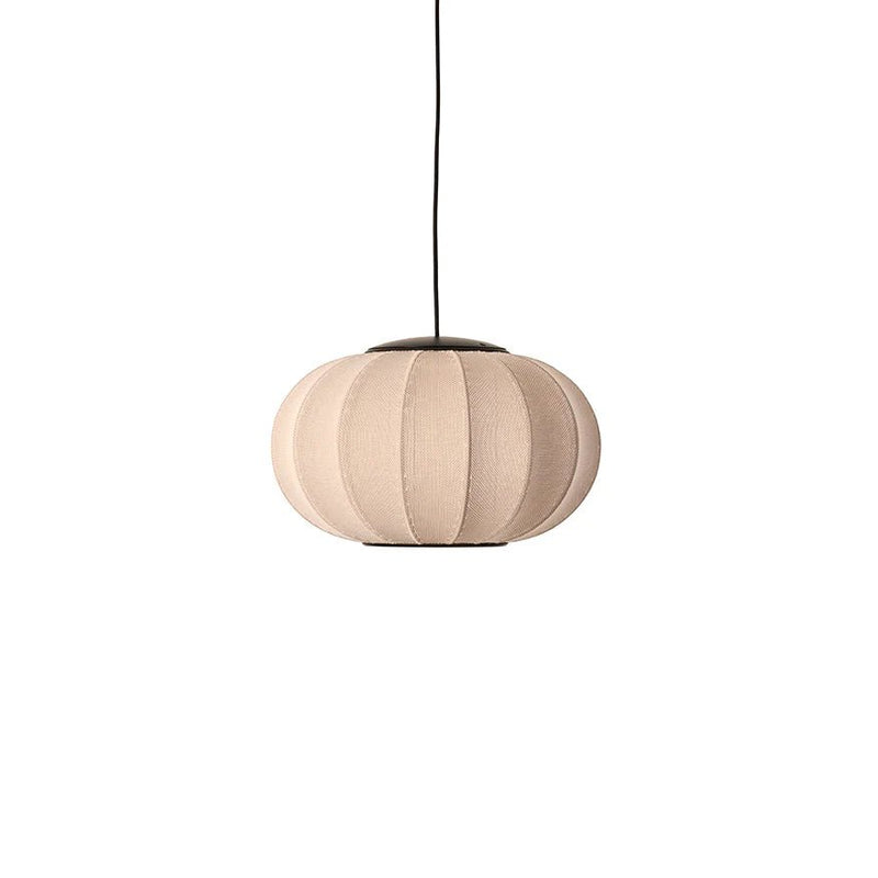 Knit Wit Pendant LED - Made by Hand Pendants - 45 - Black - HORNE