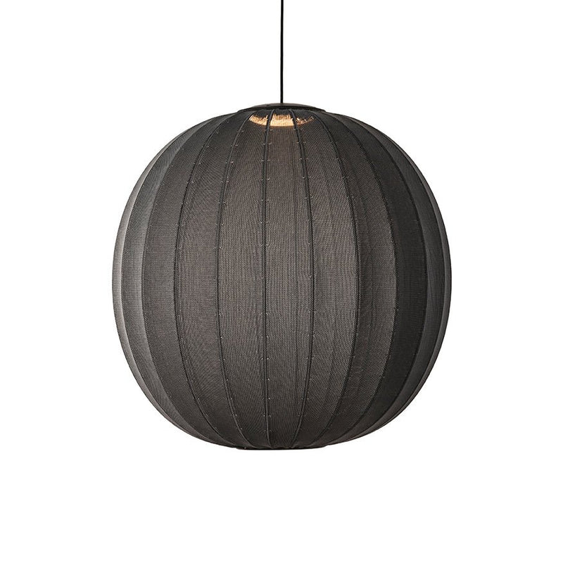Knit Wit Pendant LED - Made by Hand Pendants - 45 - Black - HORNE