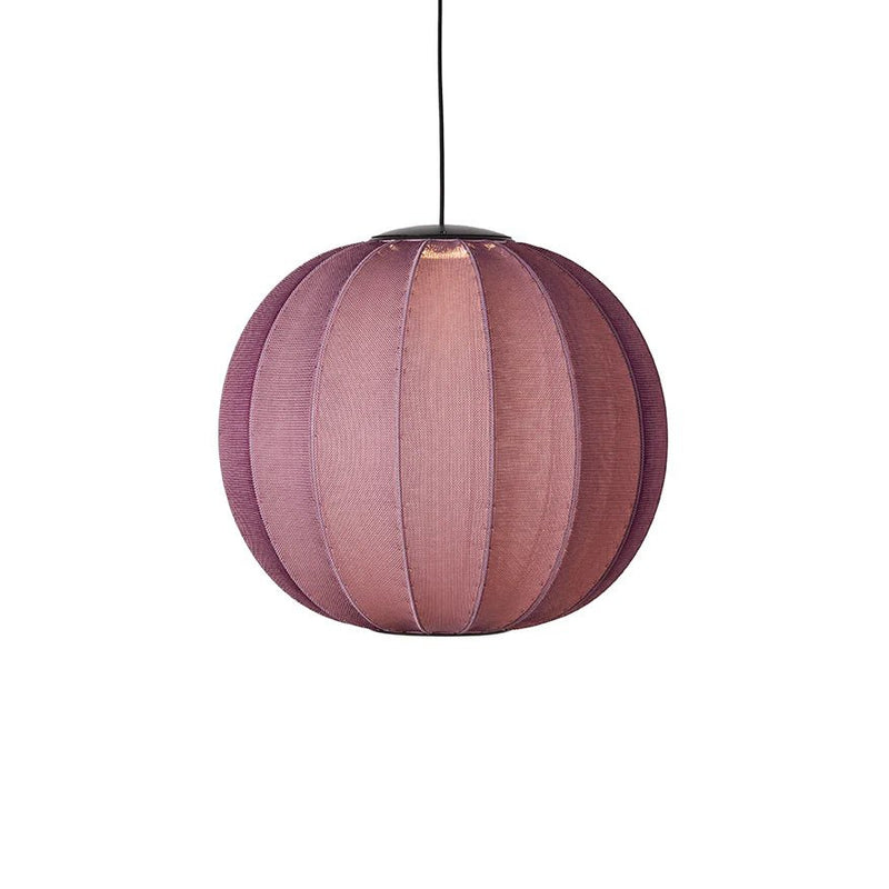 Knit Wit Pendant LED - Made by Hand Pendants - 45 - Black - HORNE