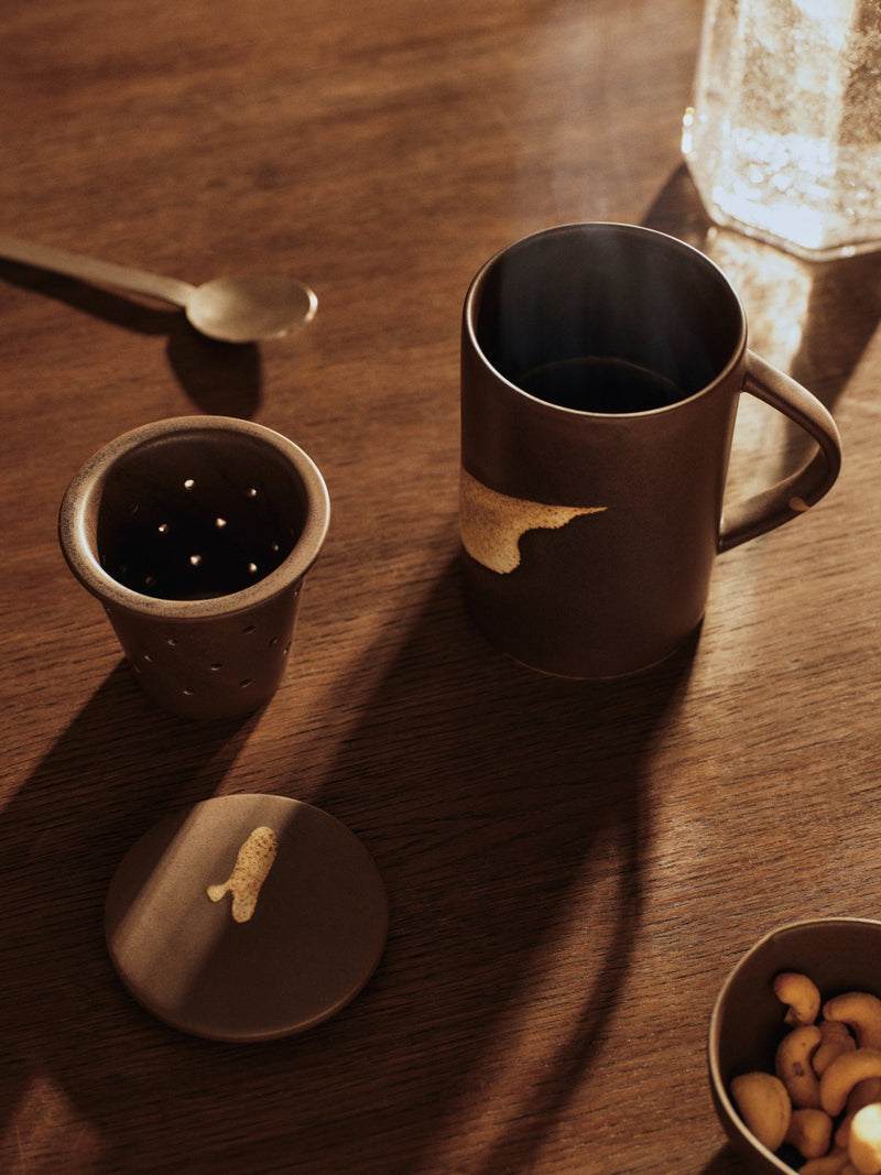 Koyo Tea Mug with Infuser Set - Ferm Living Drinkware - HORNE