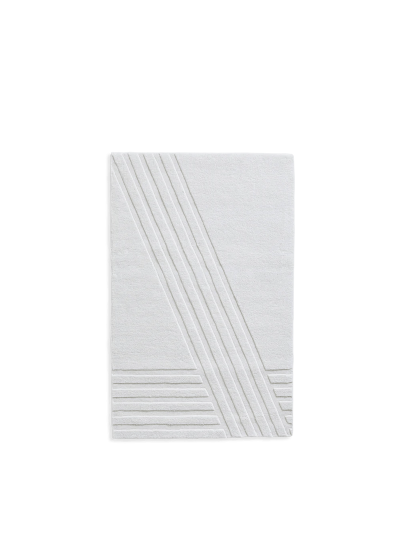 Kyoto rug - Woud Rugs - Grey - Ø200 - HORNE