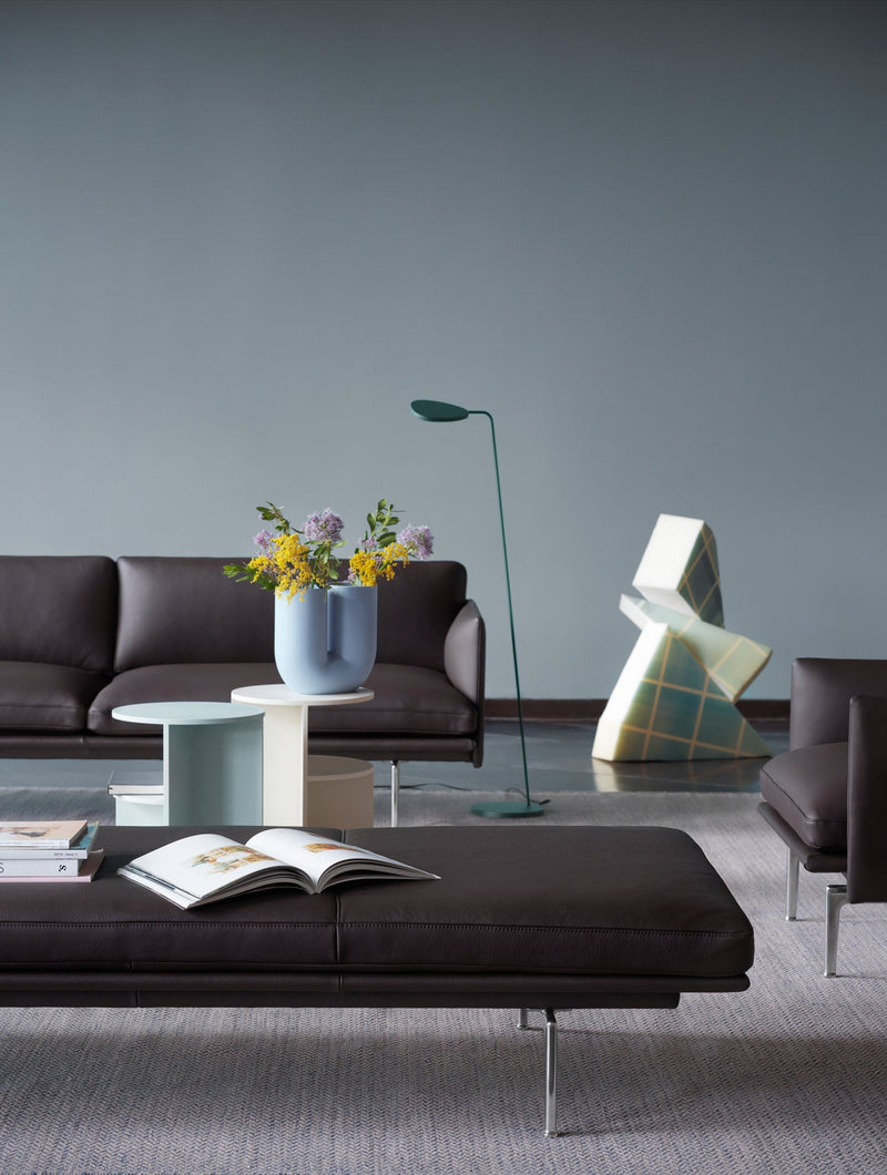 Leaf Floor Lamp - Muuto - Floor Lamps - Grey - HORNE