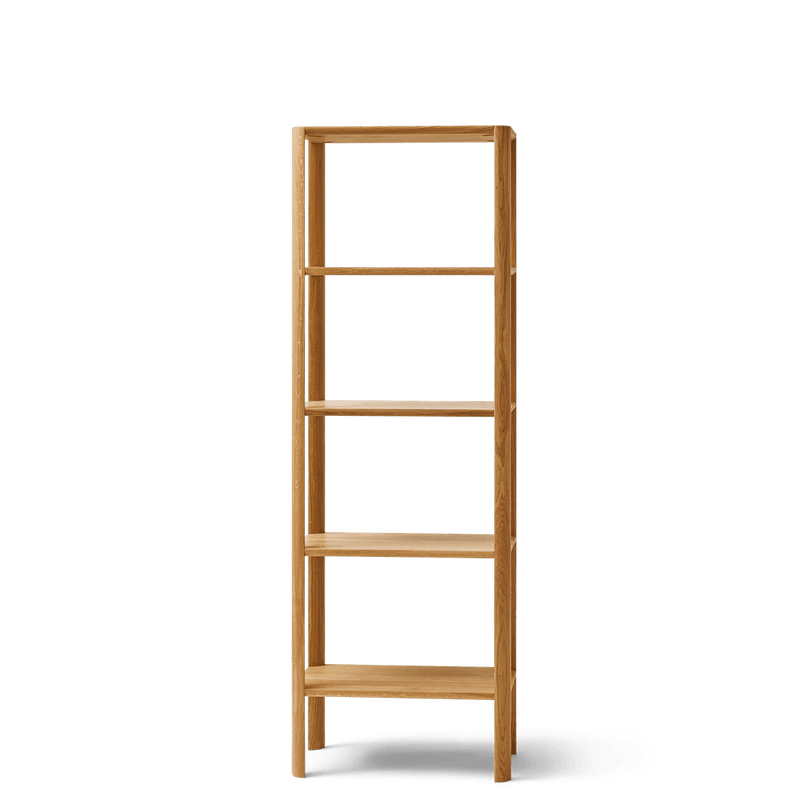 Leaf Shelf 0.5×5 - Form & Refine Shelving - White Oak - HORNE