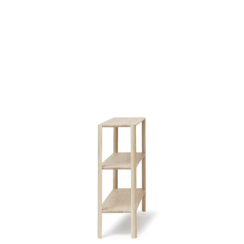 Leaf Shelf 1×3 - Form & Refine Shelving - White Oak - HORNE