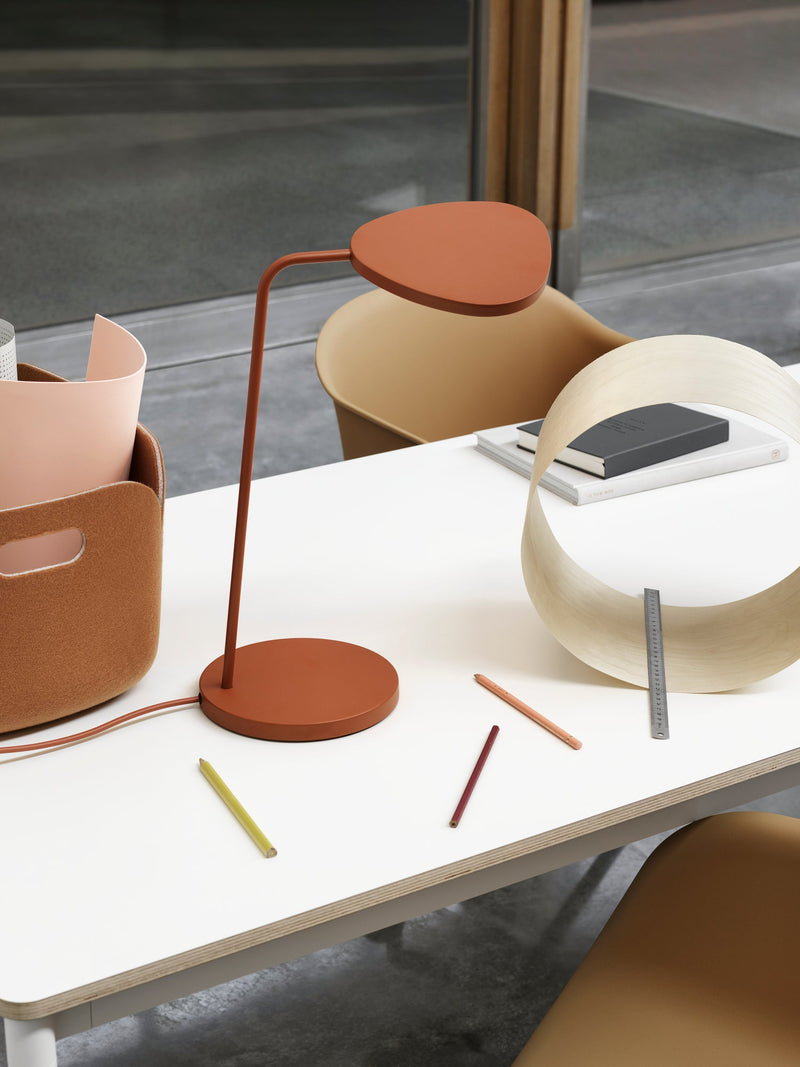 Leaf Table Lamp - Muuto - Table + Task - Grey - HORNE