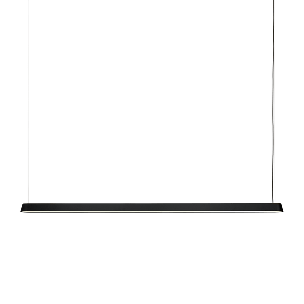Linear Pendant Lamp - Muuto Pendants - Black - Large - HORNE