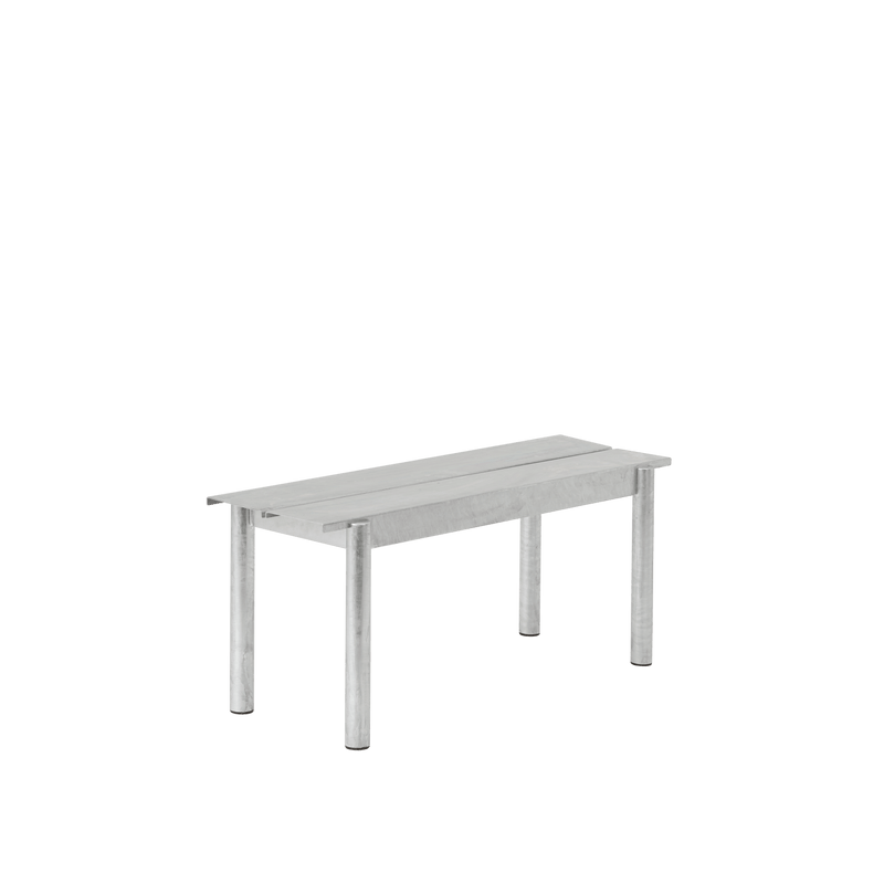 Linear Steel Bench - Muuto - Stools + Benches + Ottomans - Small - Black - HORNE