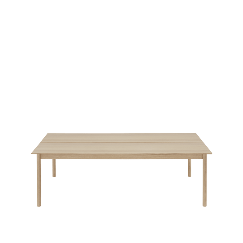 Linear System Table - Muuto Tables + Desks - Black Nanolaminate/Black/ABS:Black - HORNE
