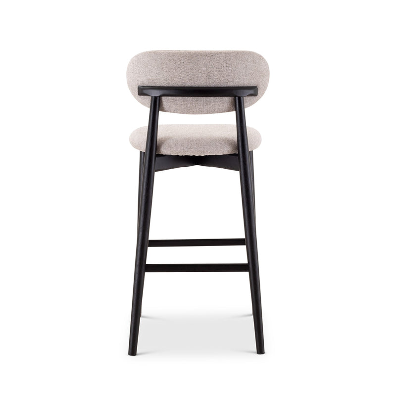 Lucia Bar Stool - Urbia Stools + Benches + Ottomans - Jute - Ebano - HORNE