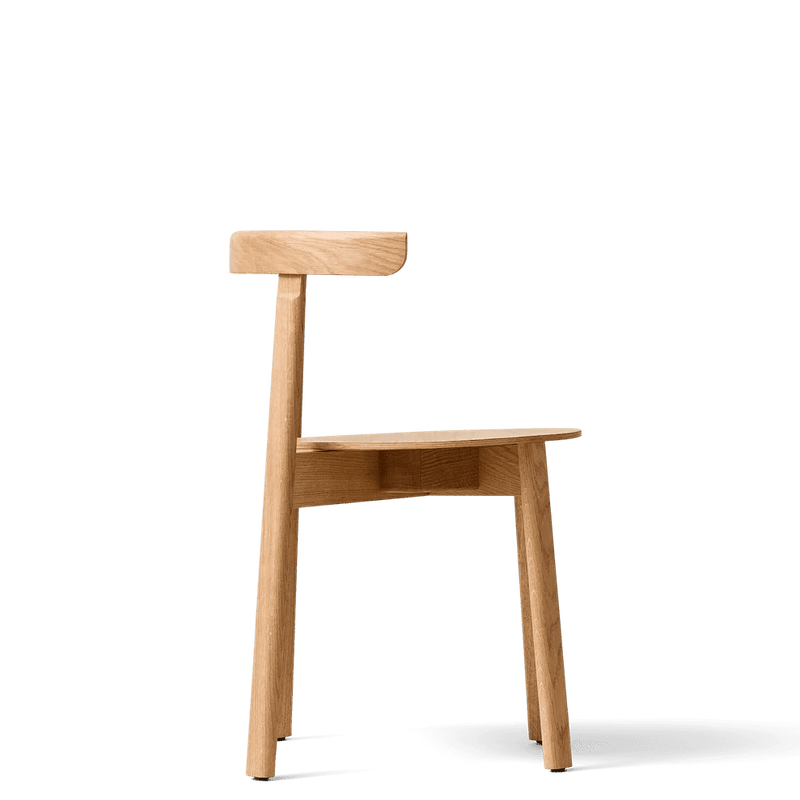 Lunar Chair - Form & Refine Chairs - White Oak - With Upholstery - HORNE