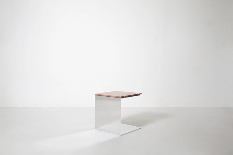 Material Studies Cube v.3 - Kalon Studios Tables - Mineral Blue - HORNE