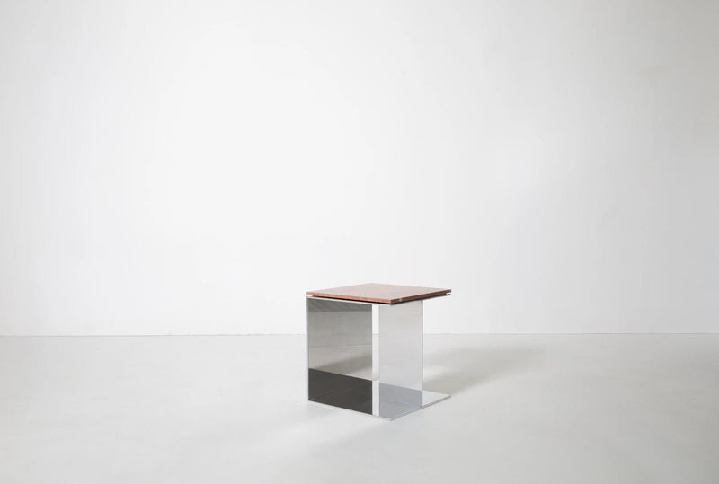 Material Studies Cube v.4 - Kalon Studios Tables - Mineral Blue - HORNE