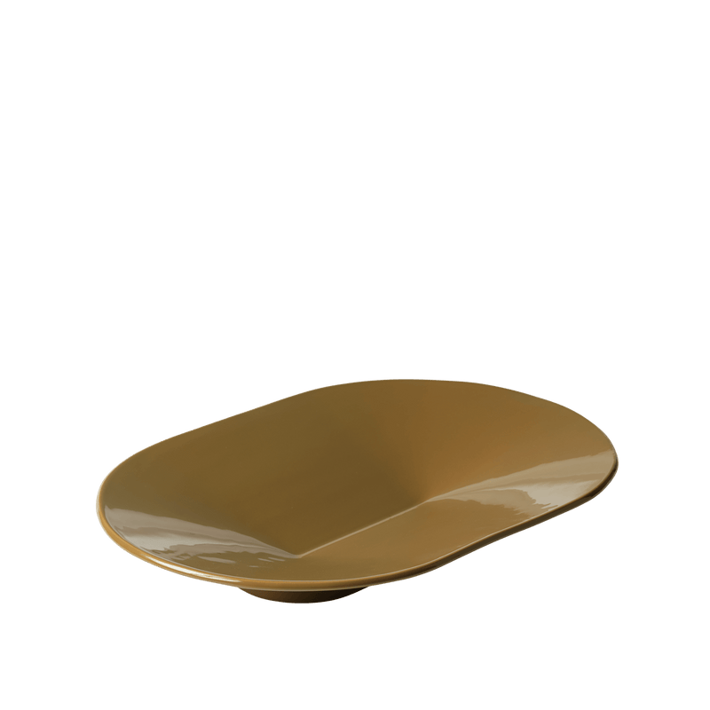 Mere Bowl - Muuto Serveware - Small - Brown Green - HORNE