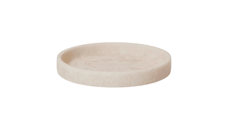 Mist Round Tray - Ferm Living Storage + Organization - Charcoal - Ø20 - HORNE