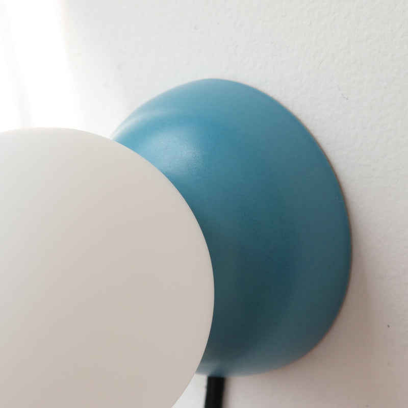 Monroe Sconce - Misewell Lamps - Dune - Plug in (includes 10' cord with on/off switch) - HORNE