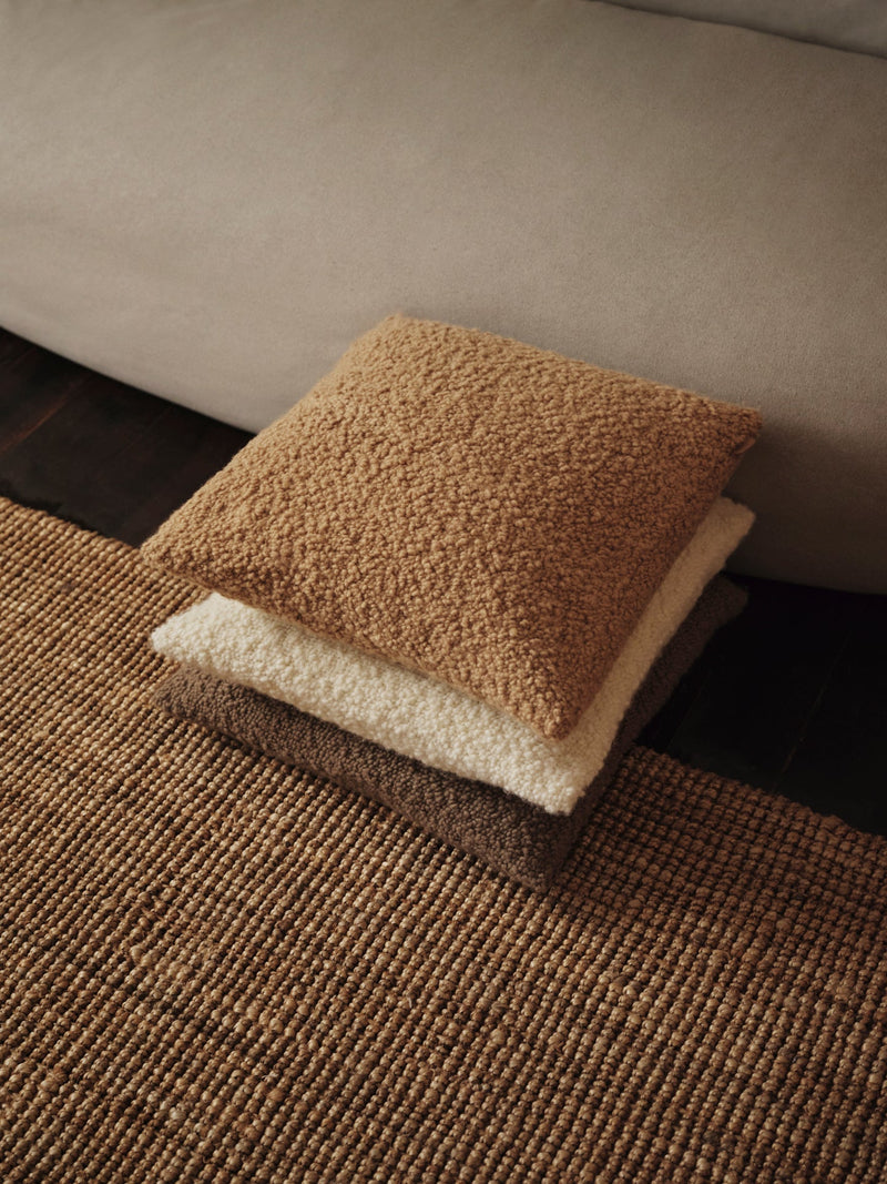 Moor Cushion - Ferm Living - Bedding + Pillows - Dark Pecan - HORNE