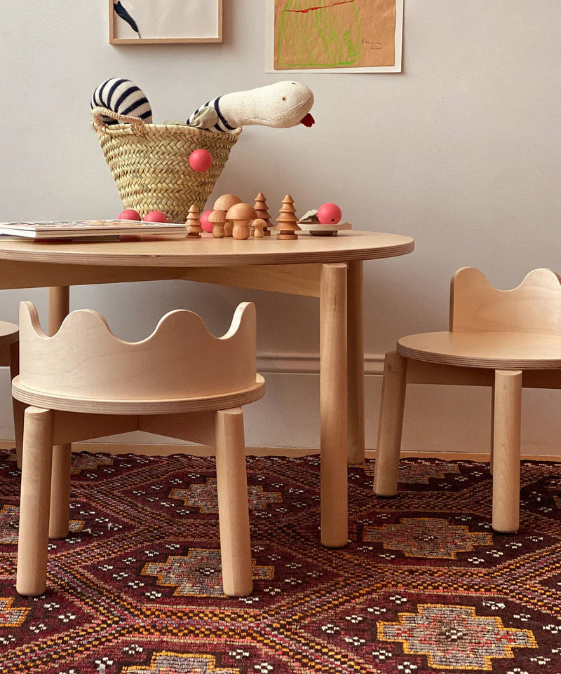 Moss Chairs - Set of 2 - Oeuf Kids + Baby - Birch - HORNE