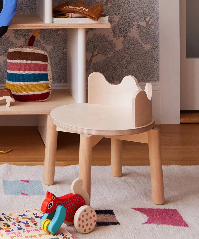 Moss Chairs - Set of 2 - Oeuf Kids + Baby - Birch - HORNE
