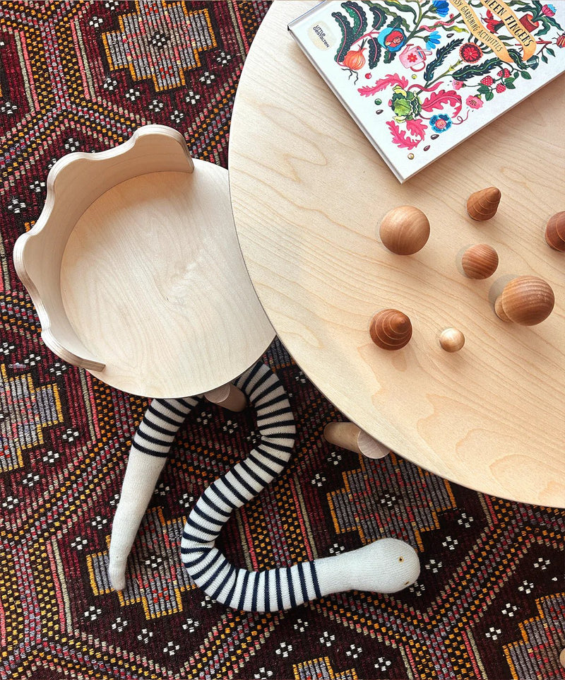 Moss Chairs - Set of 2 - Oeuf Kids + Baby - Birch - HORNE