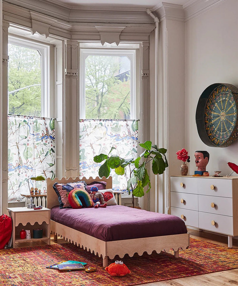 Moss Twin Bed - Oeuf Kids + Baby - Birch - HORNE