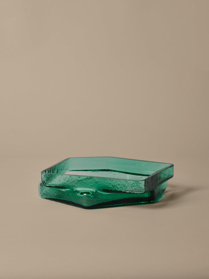 Muro Centrepiece - Ferm Living Serveware - Recycled Amber - HORNE