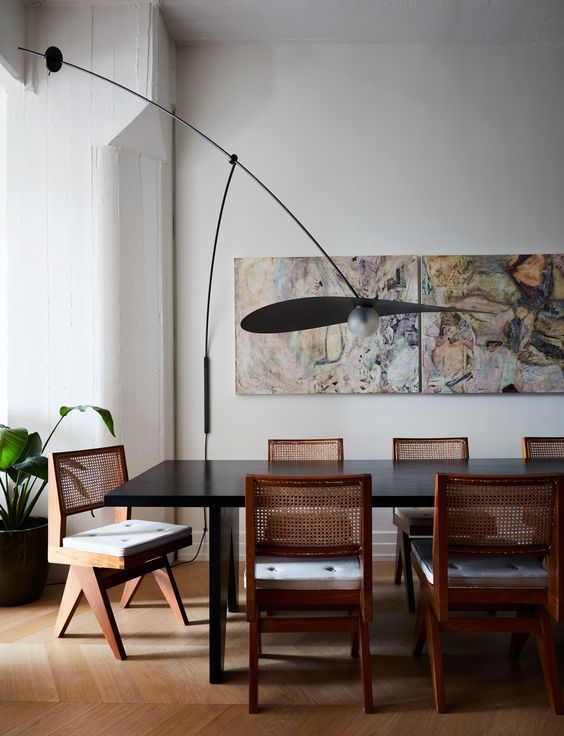 Myrna Wall Mobile - Ladies & Gentlemen Lighting - Large - Hardware: Blackened Brass - White (opaque) - HORNE
