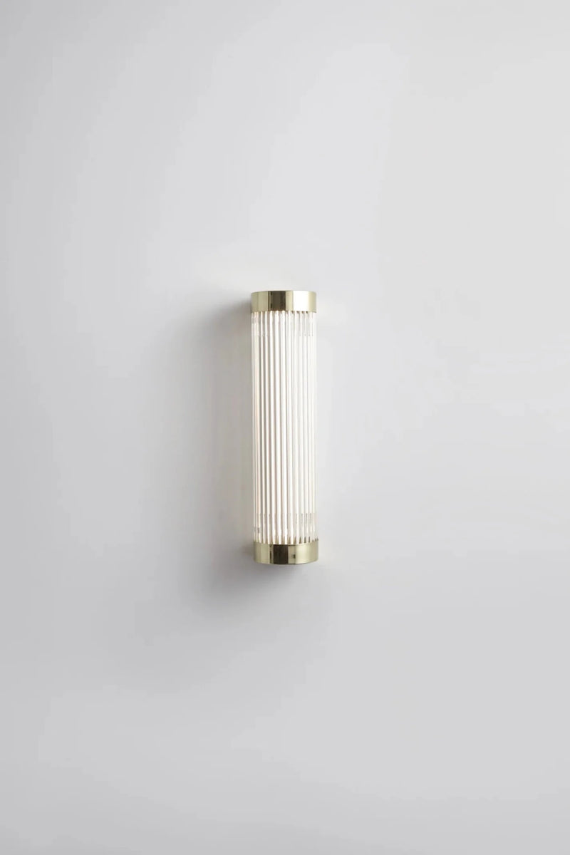 Narrow Pillar Light 40cm - Davey Lighting Wall Sconces - Polished Brass - HORNE