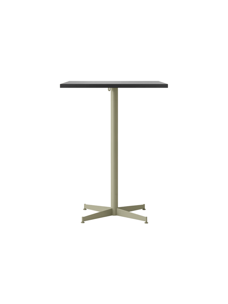 Nook Counter Table - Audo Copenhagen Tables + Desks - Ø24 in - Olive - Estremoz Marble - HORNE