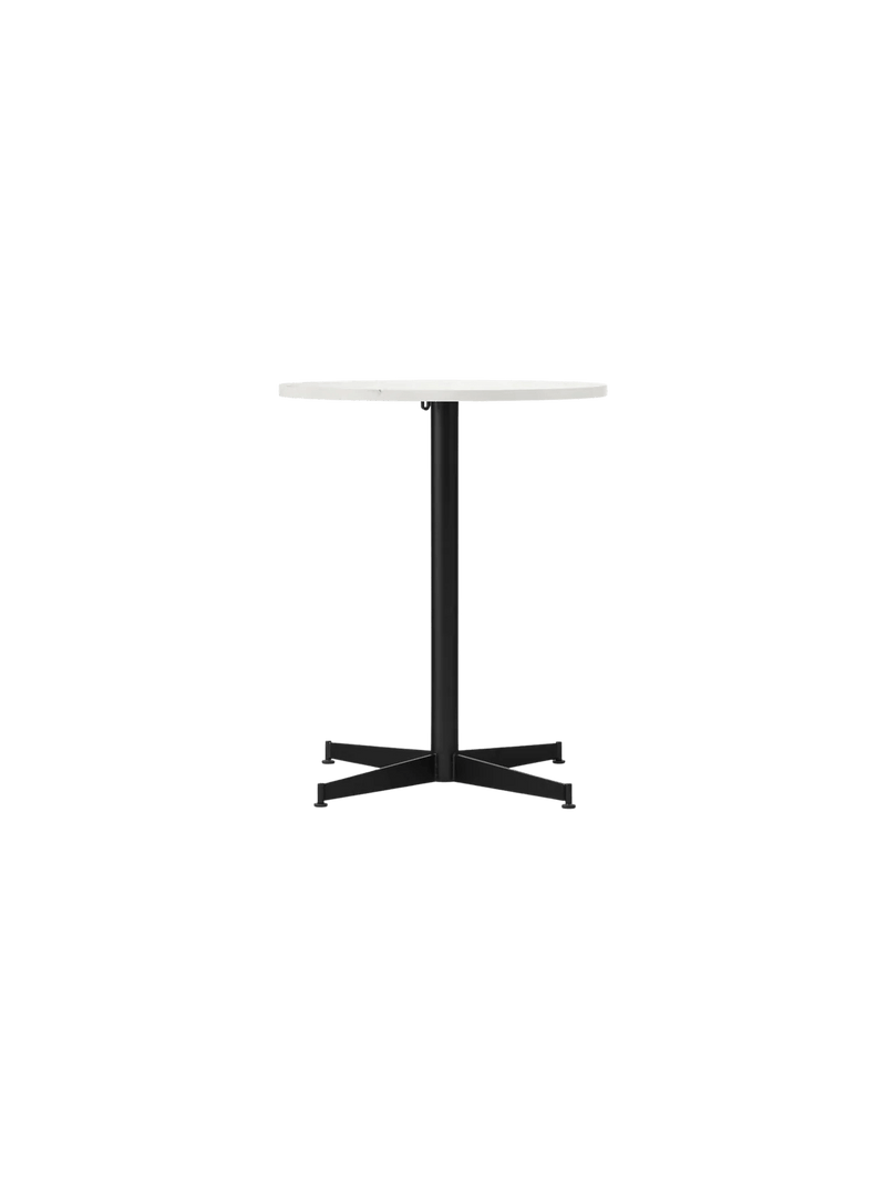 Nook Dining Table - Audo Copenhagen Tables + Desks - Ø24 in - Olive - Estremoz Marble - HORNE