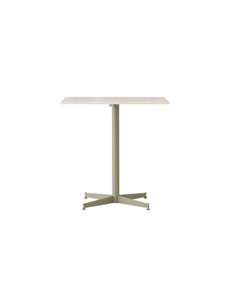 Nook Dining Table - Audo Copenhagen Tables + Desks - Ø24 in - Olive - Estremoz Marble - HORNE