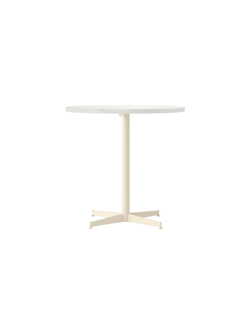 Nook Dining Table - Audo Copenhagen Tables + Desks - Ø24 in - Olive - Estremoz Marble - HORNE