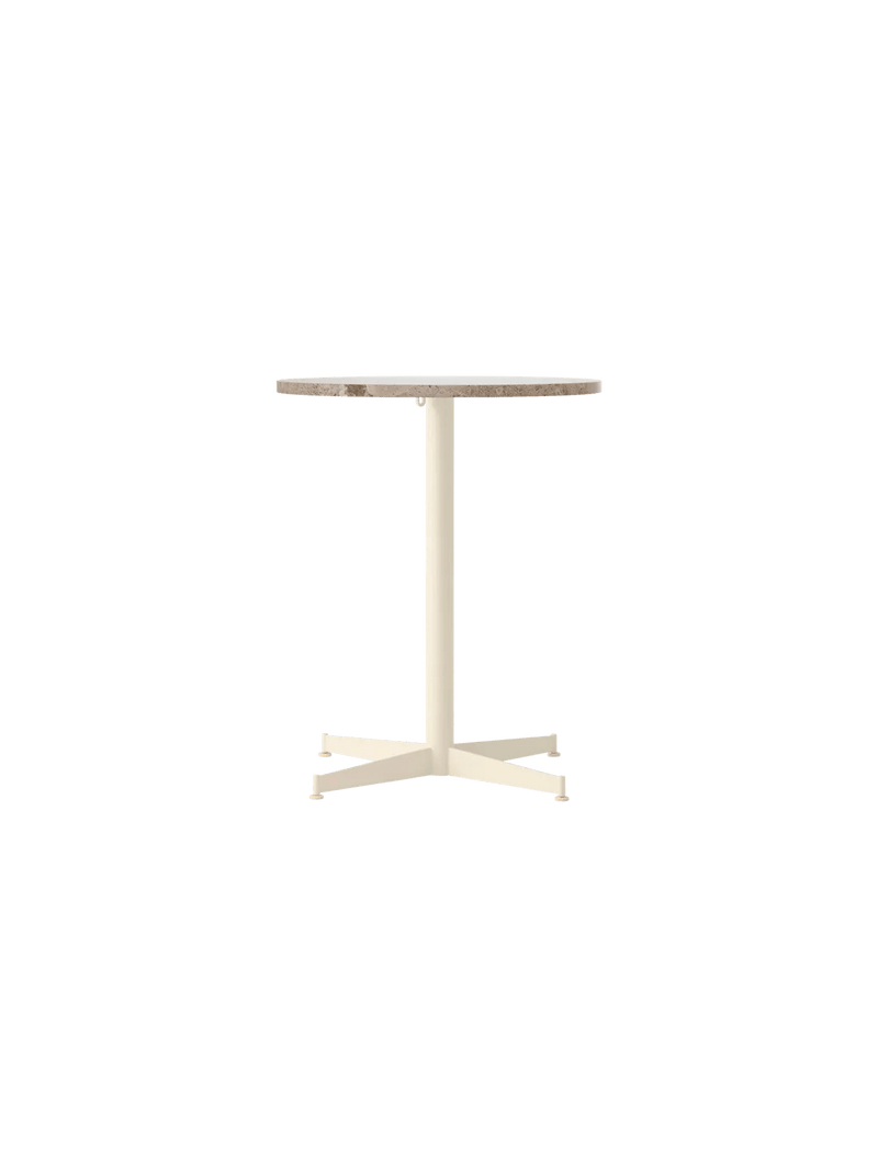 Nook Dining Table - Audo Copenhagen Tables + Desks - Ø24 in - Olive - Estremoz Marble - HORNE