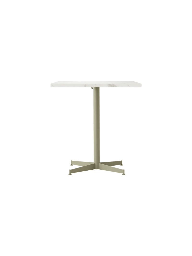 Nook Dining Table - Audo Copenhagen Tables + Desks - Ø24 in - Olive - Estremoz Marble - HORNE