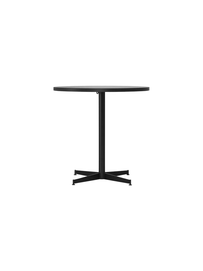 Nook Dining Table - Audo Copenhagen Tables + Desks - Ø24 in - Olive - Estremoz Marble - HORNE