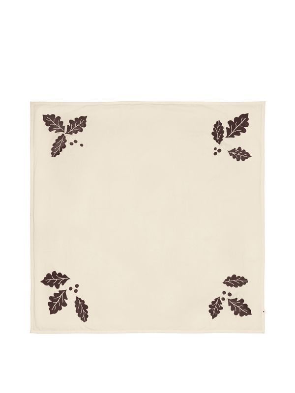 Oak Christmas Tree Blanket - Square - Ferm Living Art + Objects - HORNE
