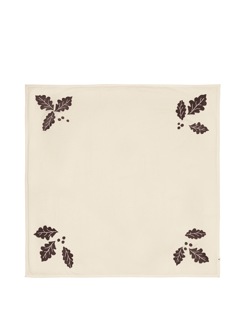 Oak Christmas Tree Blanket - Square - Ferm Living Art + Objects - HORNE