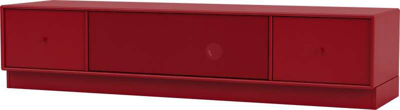Octave II TV & Sound Bench - With Plinth Base - Montana - Sideboards + Cabinets - Anthracite - 1.2