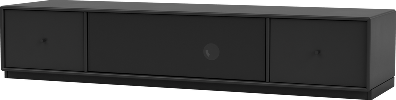 Octave II TV & Sound Bench - With Plinth Base - Montana - Sideboards + Cabinets - Anthracite - 1.2