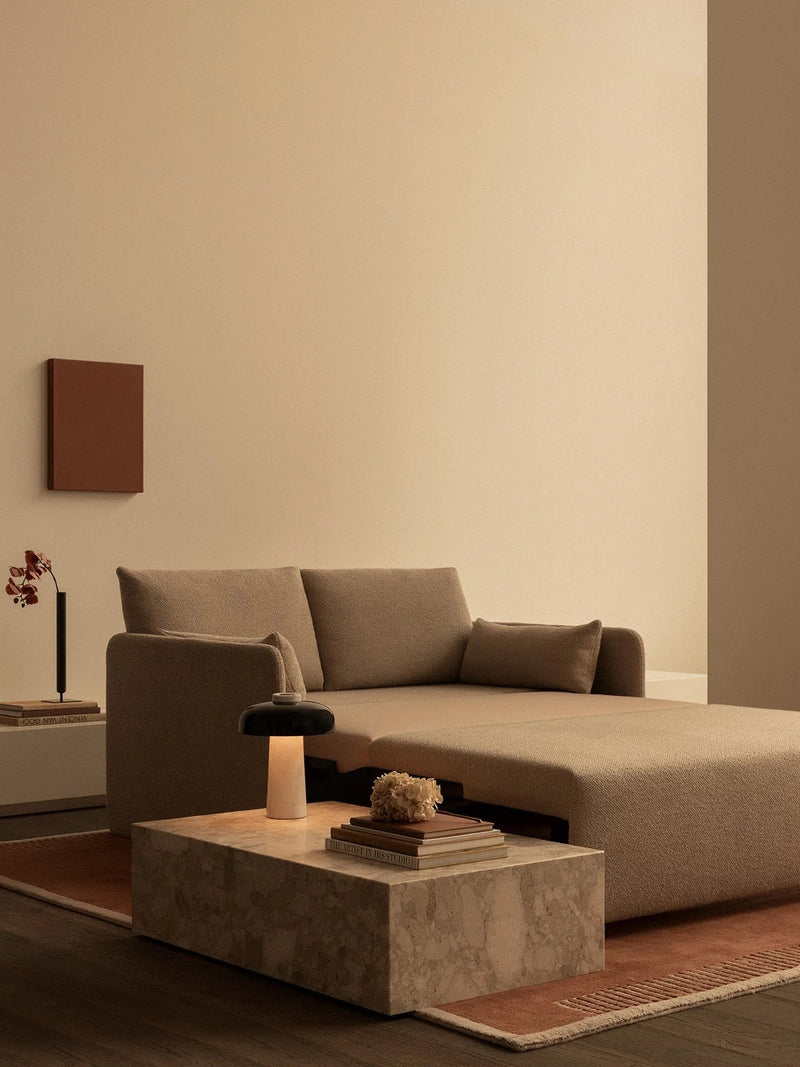 Offset Sofa Bed - 2 Seater - Audo Copenhagen - Sofas - Boucl√© 02 - HORNE