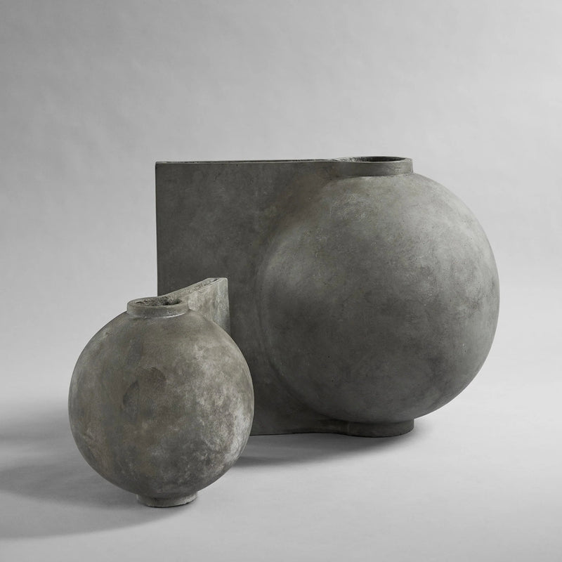 Offset Vase - 101 Copenhagen Vases - Mini - Dark Grey - HORNE