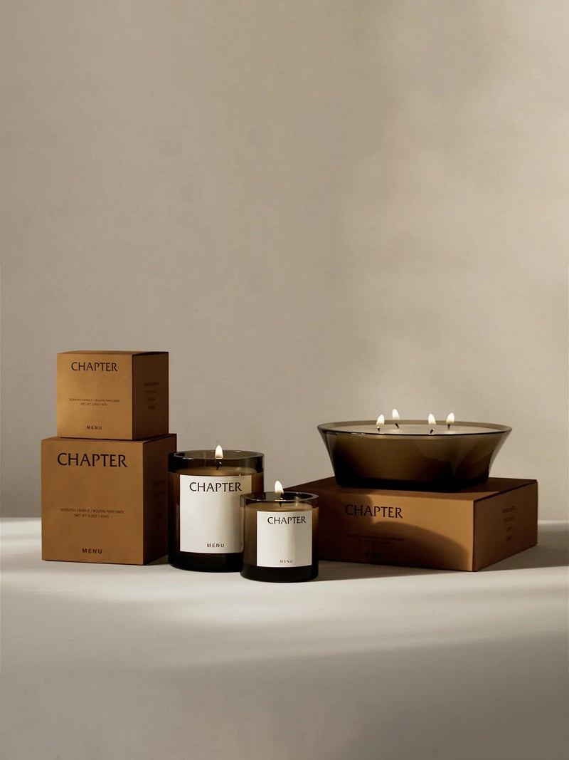 Olfacte Scented Candle - Chapter - Audo Copenhagen Art + Objects - 428 g / Statement candle - HORNE