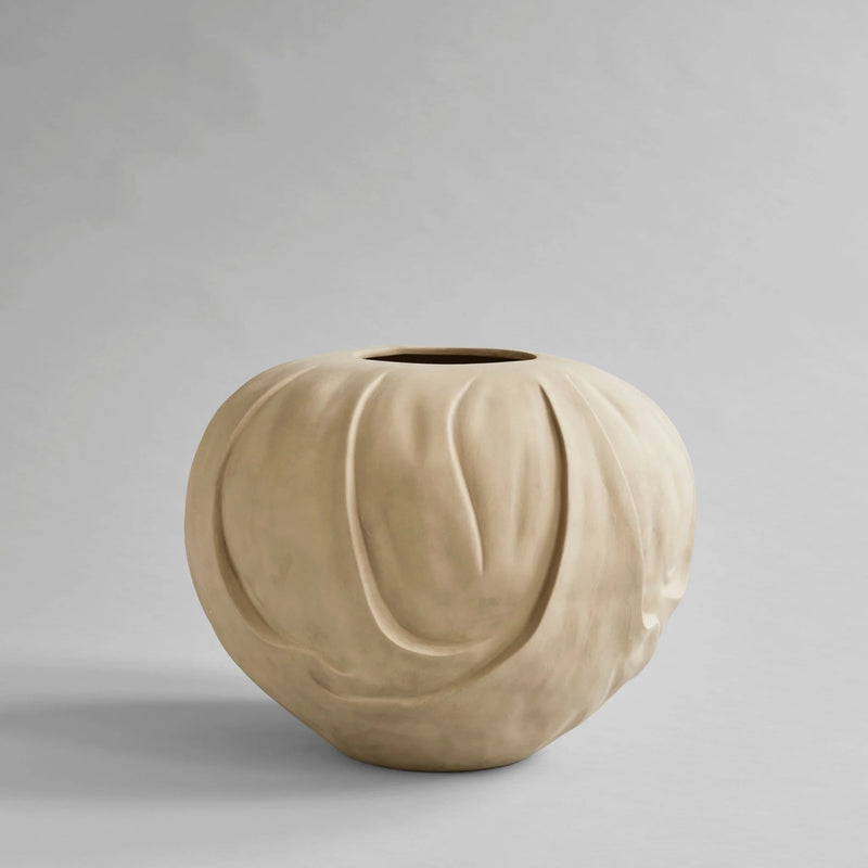 Orimono Vase - 101 Copenhagen Vases - Big - Bone White - HORNE