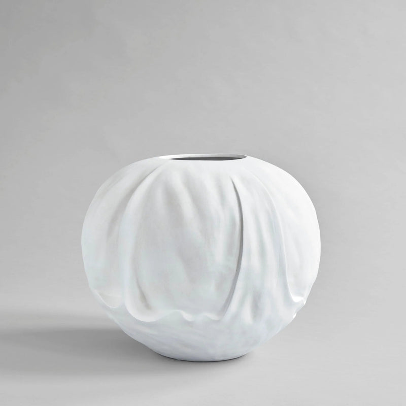 Orimono Vase - 101 Copenhagen Vases - Big - Bone White - HORNE